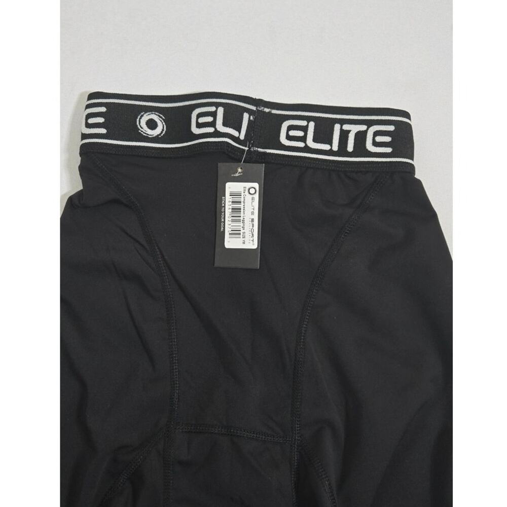Boys youth Elite Sport compression leggings. Size medium. NWT. - Picture 3 of 6